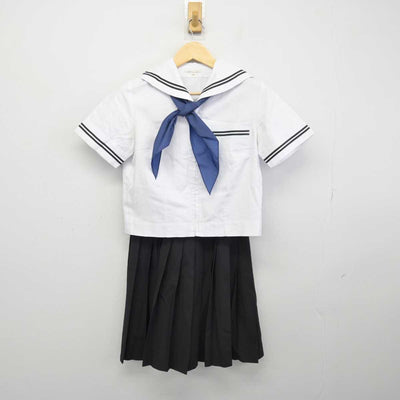 【中古】旧制服 宮津高等学校/旧制服 女子制服 3点 (セーラー服・スカート) sf047372