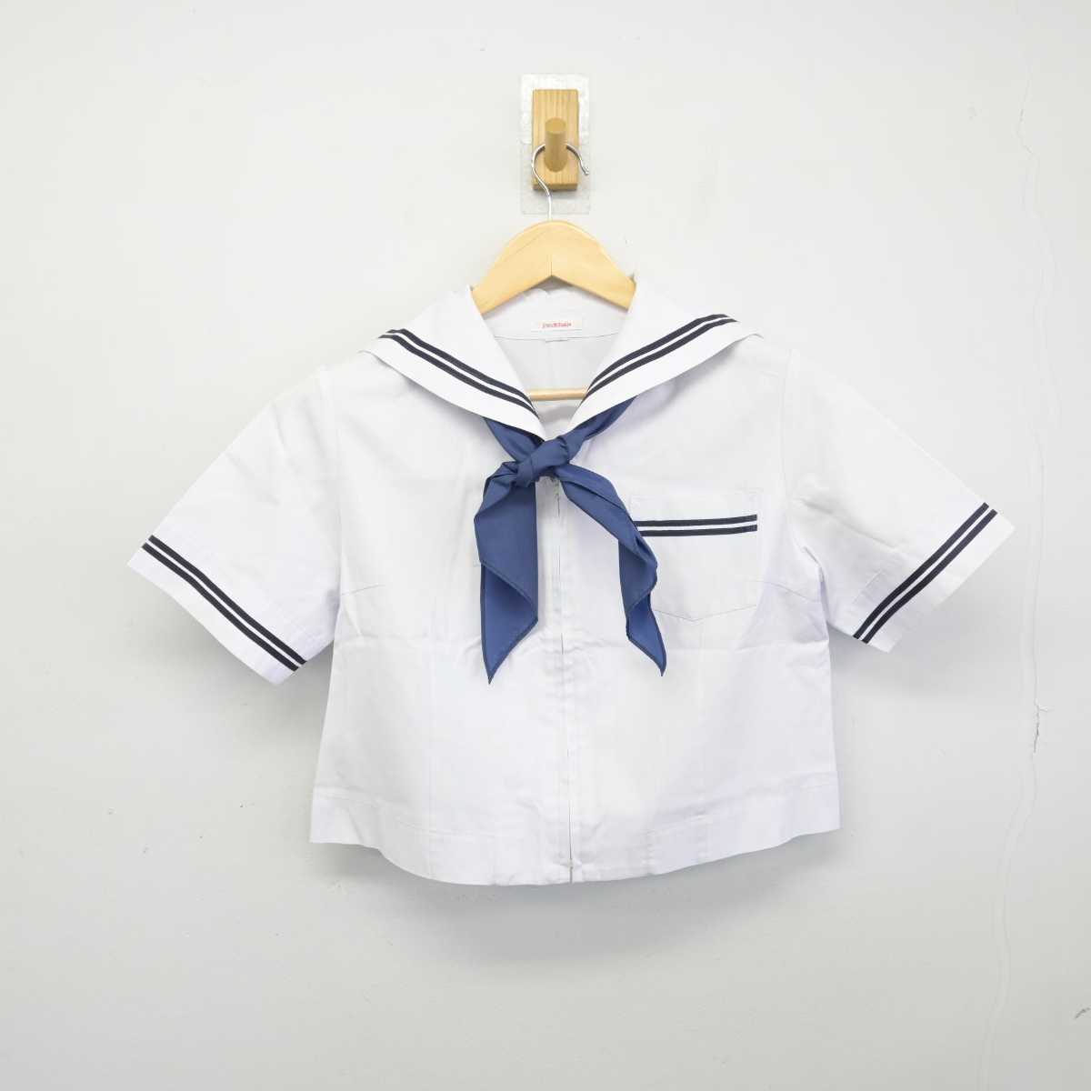 【中古】京都府 宮津高等学校/旧制服 女子制服 2点 (セーラー服) sf047373