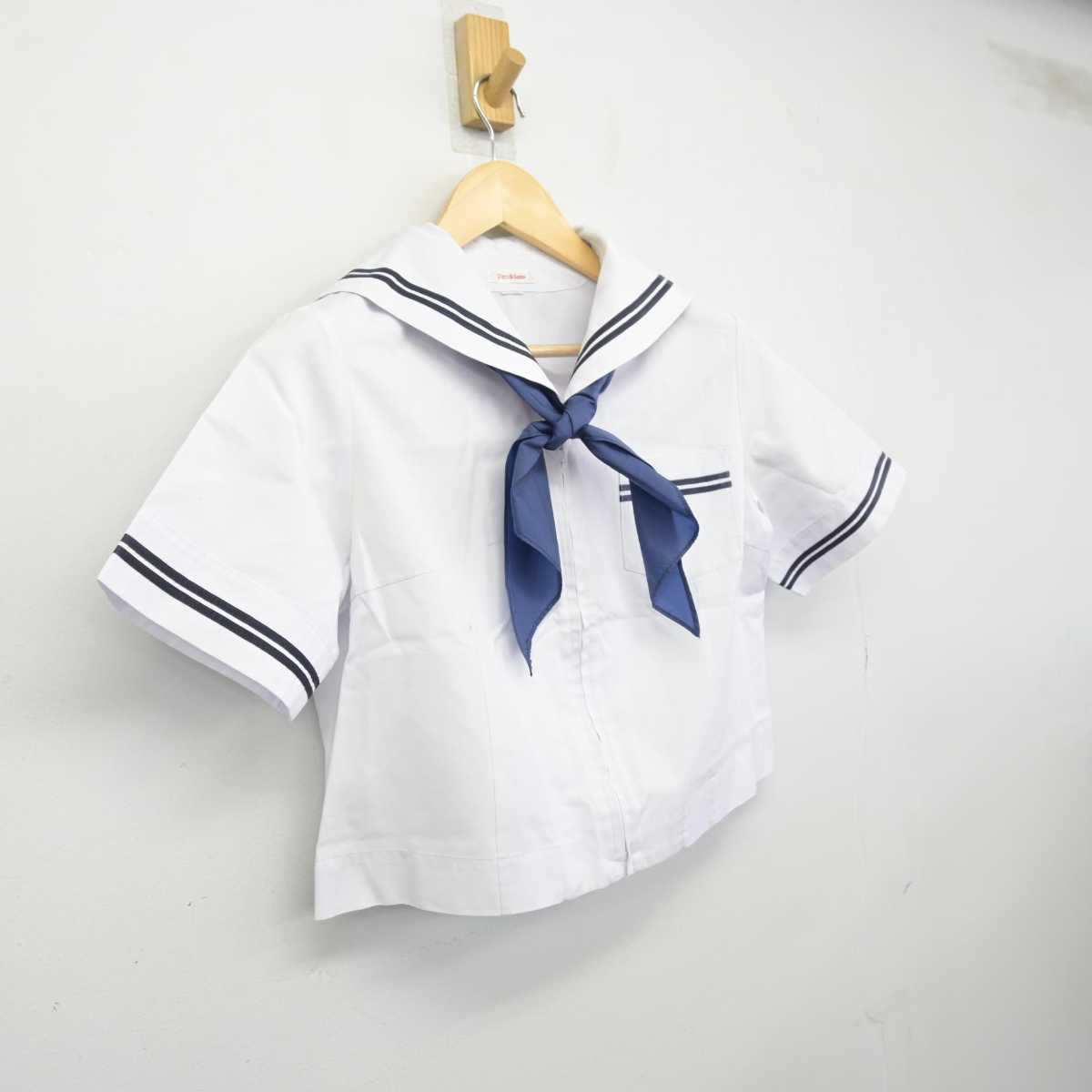 【中古】京都府 宮津高等学校/旧制服 女子制服 2点 (セーラー服) sf047373