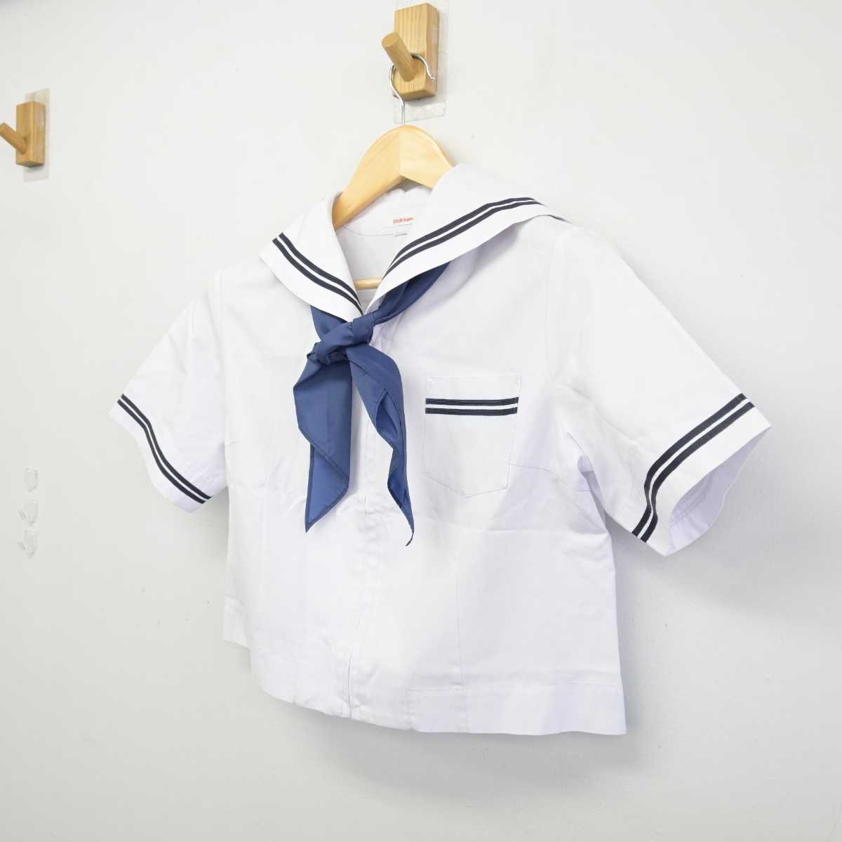 【中古】京都府 宮津高等学校/旧制服 女子制服 2点 (セーラー服) sf047373