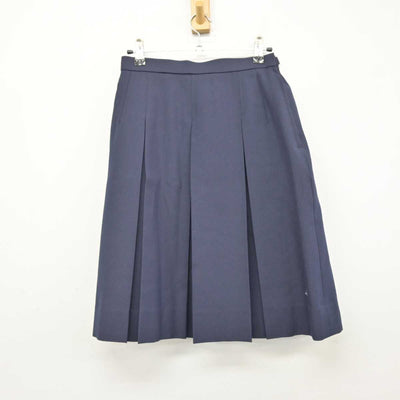 【中古】神奈川県 横浜市立平楽中学校 女子制服 2点 (ベスト・スカート) sf047382