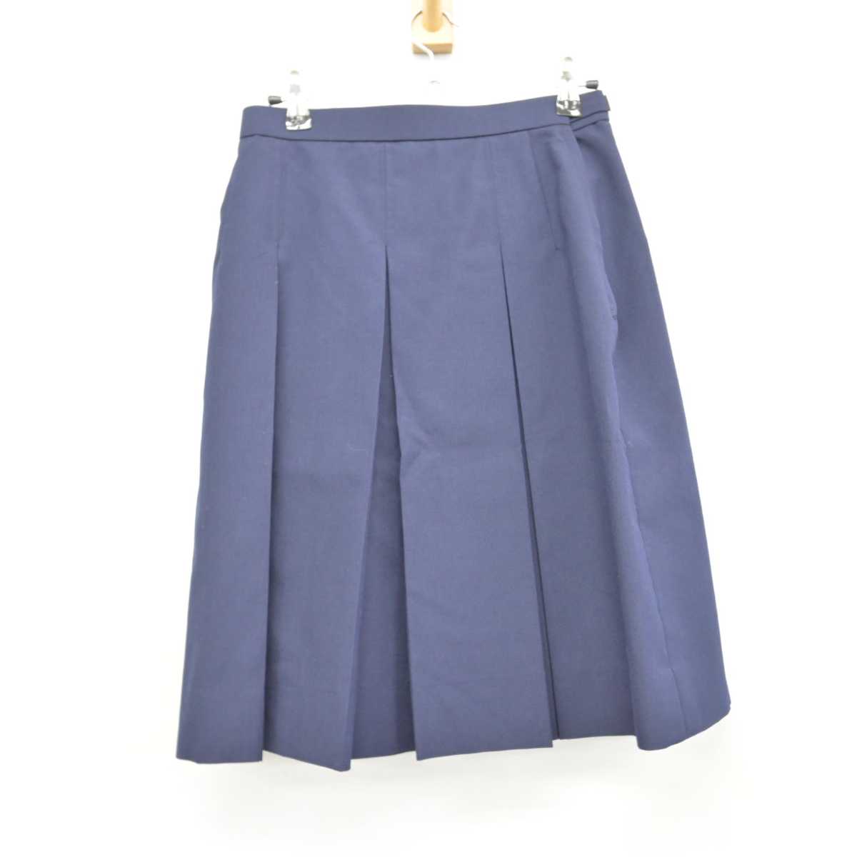 【中古】神奈川県 横浜市立平楽中学校 女子制服 2点 (ベスト・スカート) sf047383