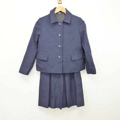 【中古】宮崎県 宮崎商業高等学校 女子制服 2点 (ブレザー・スカート) sf047413