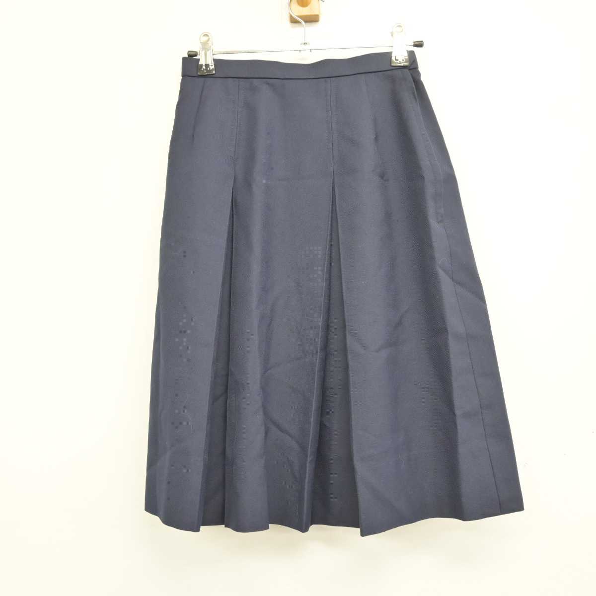 【中古】宮崎県 宮崎商業高等学校 女子制服 2点 (ブレザー・スカート) sf047413