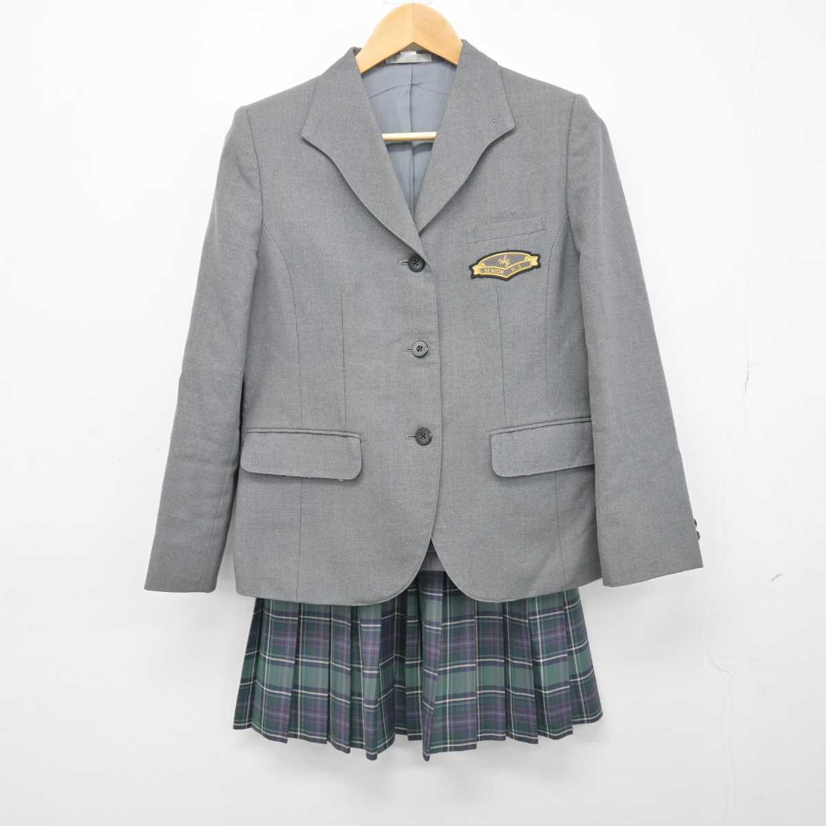 【中古】千葉県 昭和学院高等学校 女子制服 4点 (ブレザー・スカート・スカート) sf047420