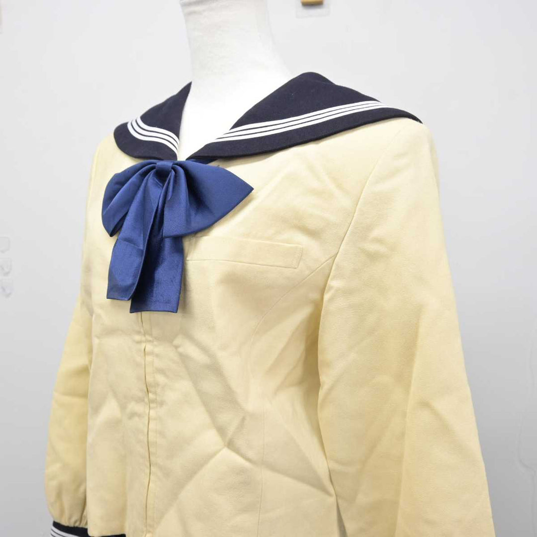 中古】福岡県 博多女子高等学校 女子制服 4点 (ニット・セーラー服・スカート) sf047426 | 中古制服通販パレイド