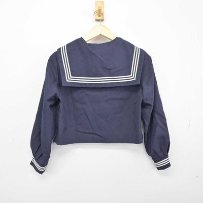 【中古】兵庫県 学文中学校 女子制服 3点 (セーラー服・スカート) sf047451