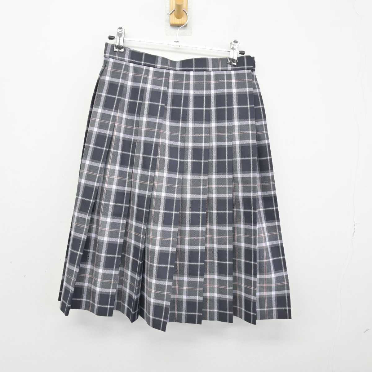 【中古】神奈川県 鶴見総合高等学校 女子制服 4点 (ブレザー・シャツ・スカート) sf047457