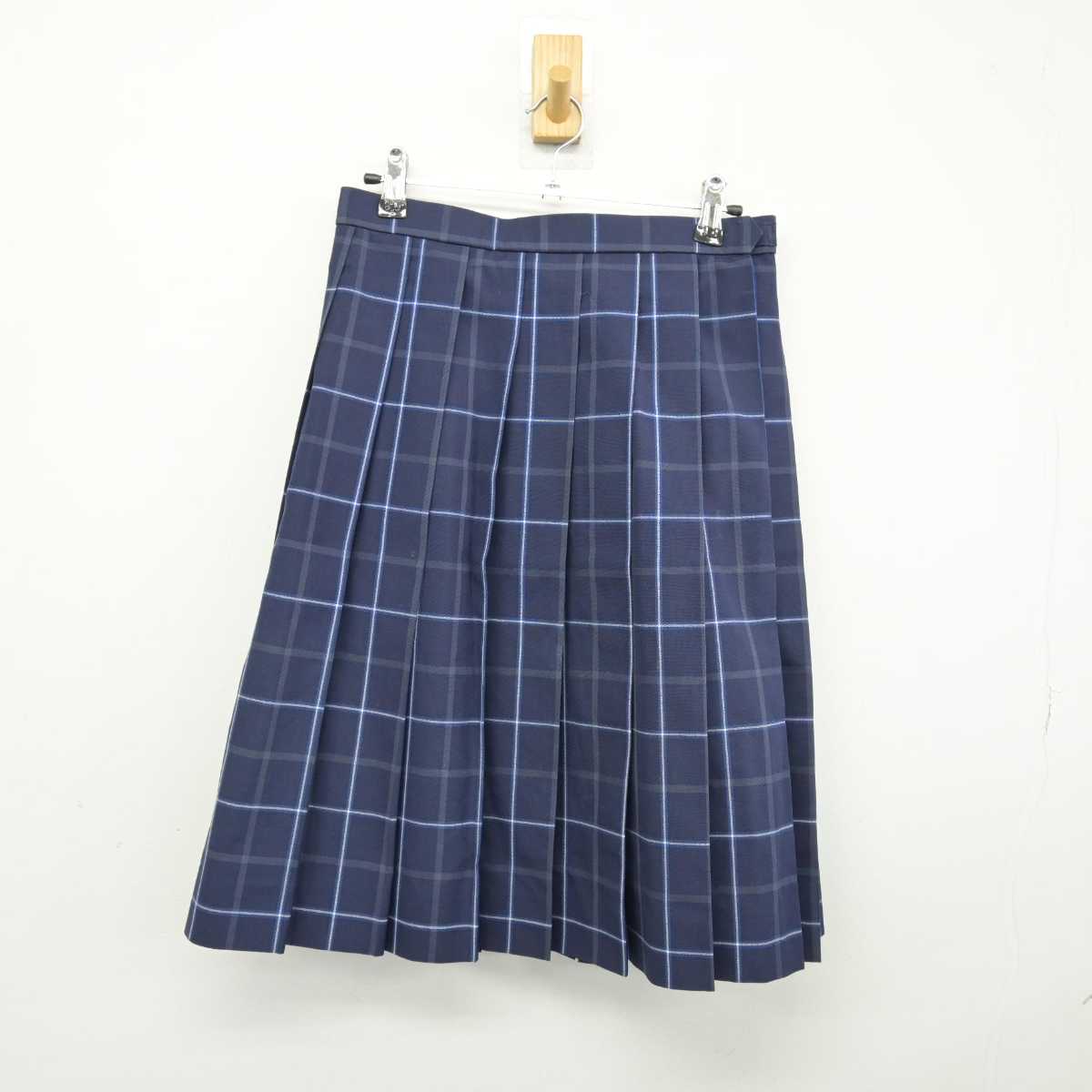 【中古】東京都 駒込中学校・高等学校 女子制服 2点 (ニット・スカート) sf047467