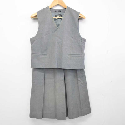 【中古】北海道 札幌市立北都中学校 女子制服 4点 (ブレザー・ベスト・スカート) sf047476