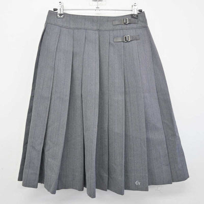 【中古】栃木県 小山西高等学校 女子制服 4点 (ブレザー・ニット・スカート) sf047480