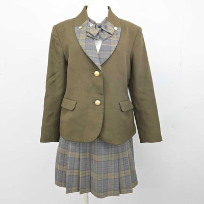 【中古】神奈川県 戸塚高等学校 女子制服 4点 (ブレザー・スカート) sf047504