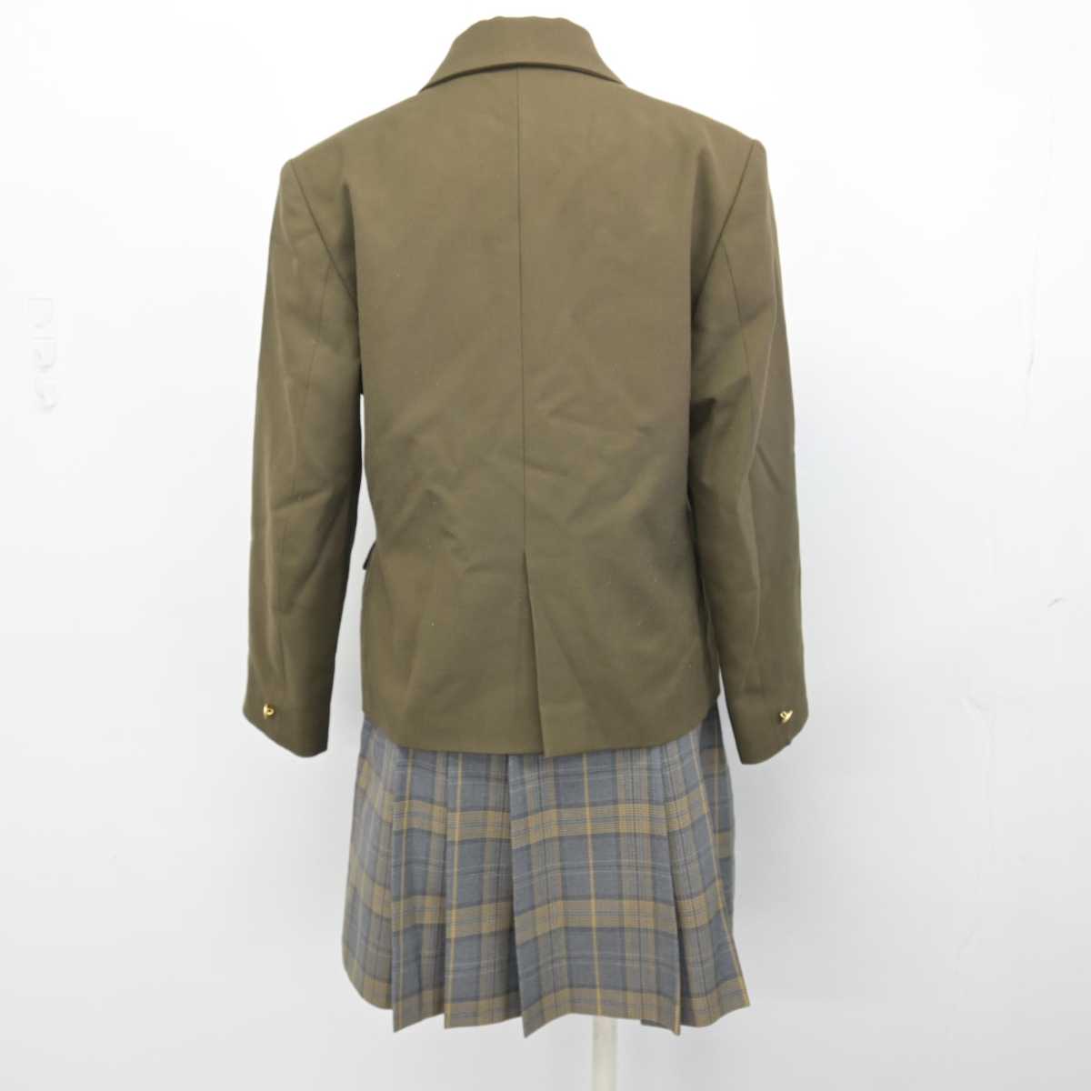 【中古】神奈川県 戸塚高等学校 女子制服 4点 (ブレザー・スカート) sf047504