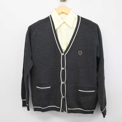 【中古】東京都 八王子学園八王子高等学校 女子制服 2点 (ニット・シャツ) sf047511