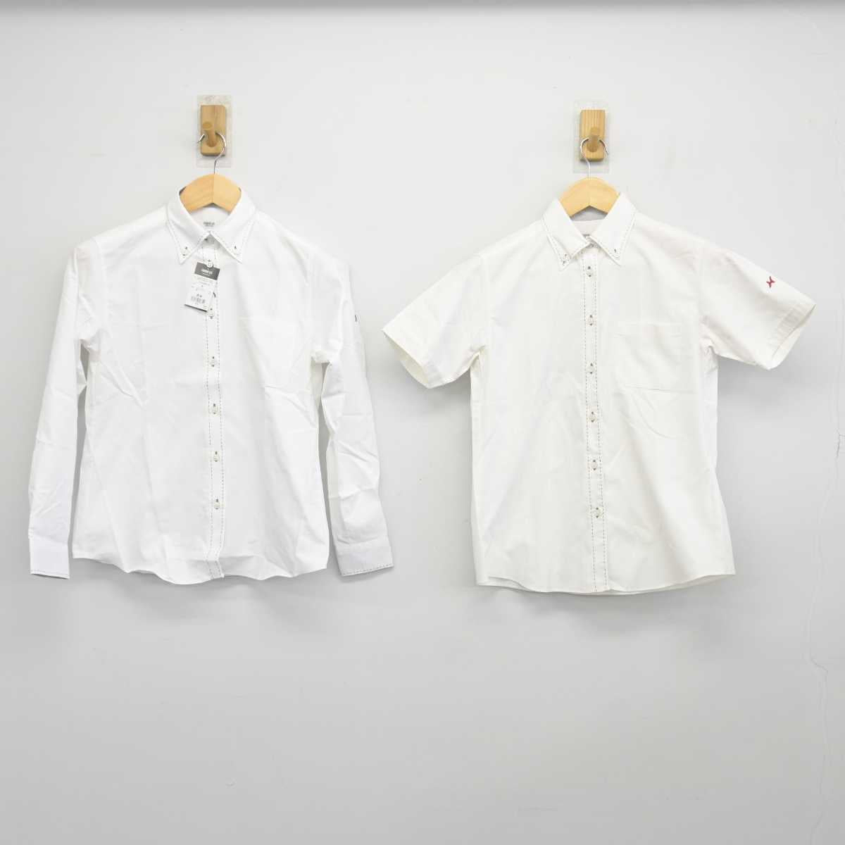 【中古】東京都 八王子学園八王子高等学校 女子制服 2点 (シャツ・シャツ) sf047513