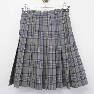 【中古】埼玉県 獨協埼玉中学高等学校 女子制服 2点 (ニット・スカート) sf047527