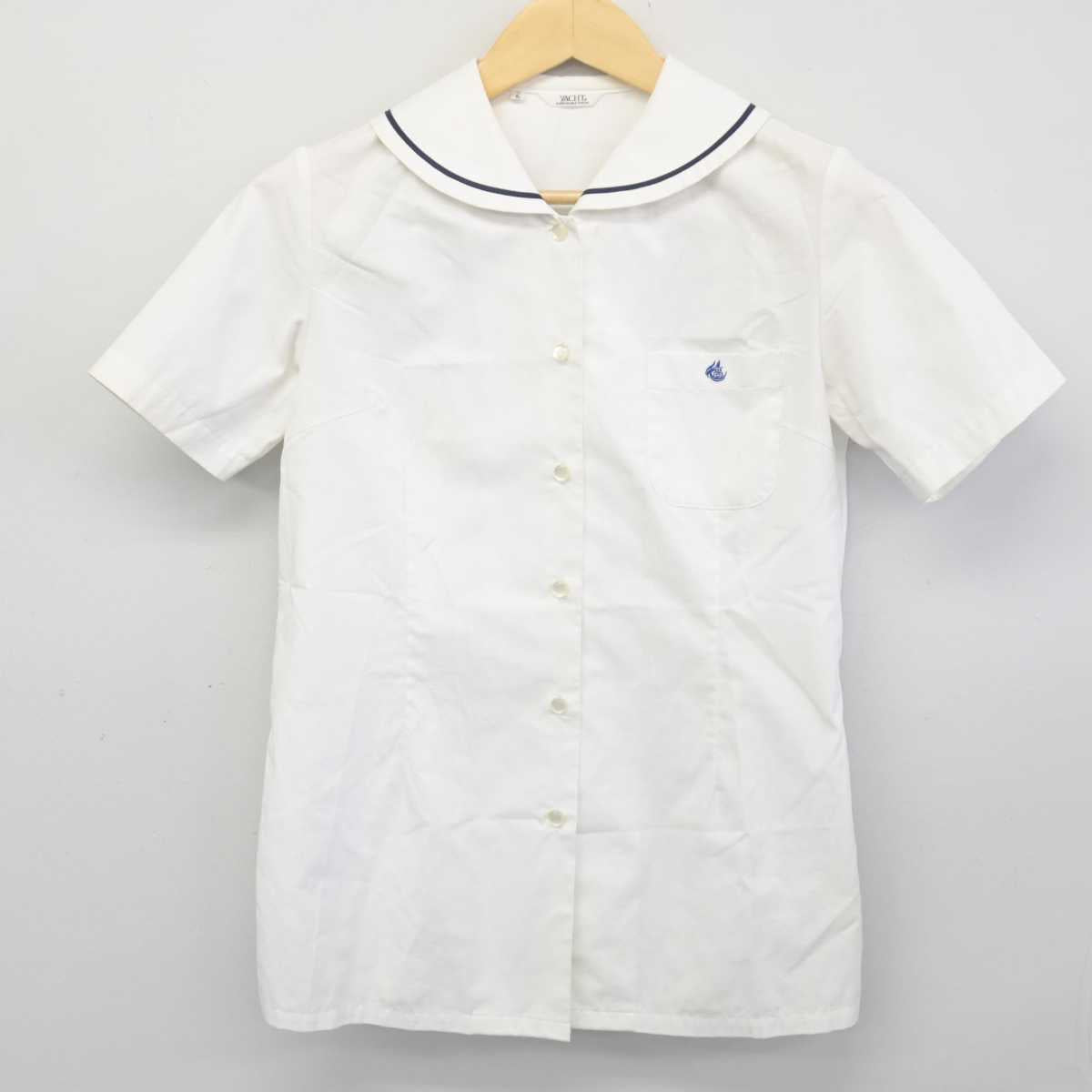 【中古】静岡県 天竜高等学校 女子制服 2点 (シャツ・シャツ) sf047535