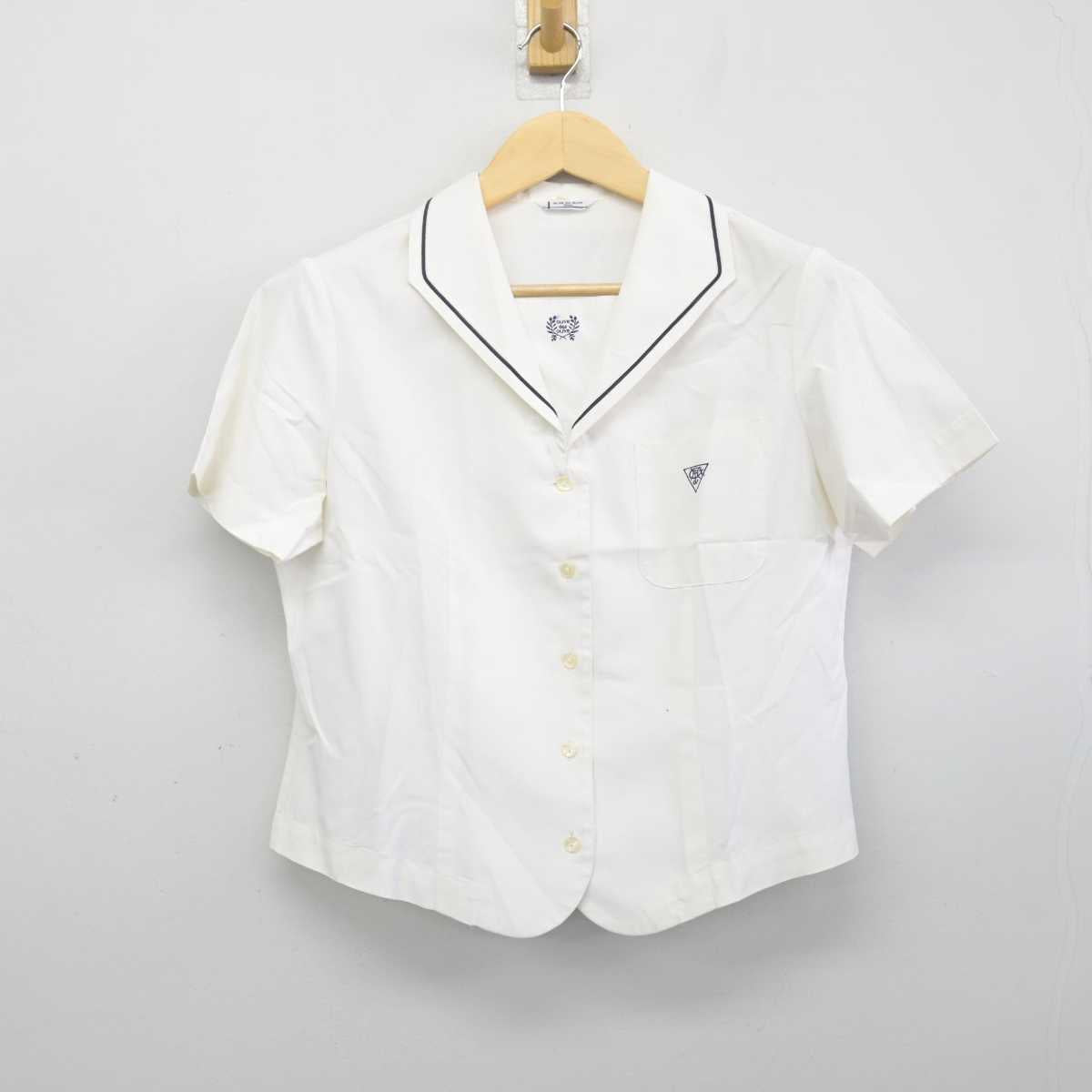 【中古】兵庫県 日ノ本学園高等学校 女子制服 2点 (シャツ) sf047559