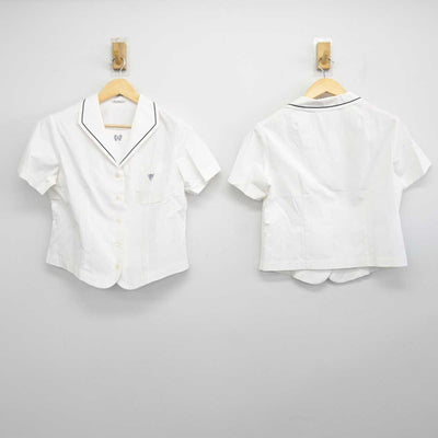 【中古】兵庫県 日ノ本学園高等学校 女子制服 2点 (シャツ) sf047559