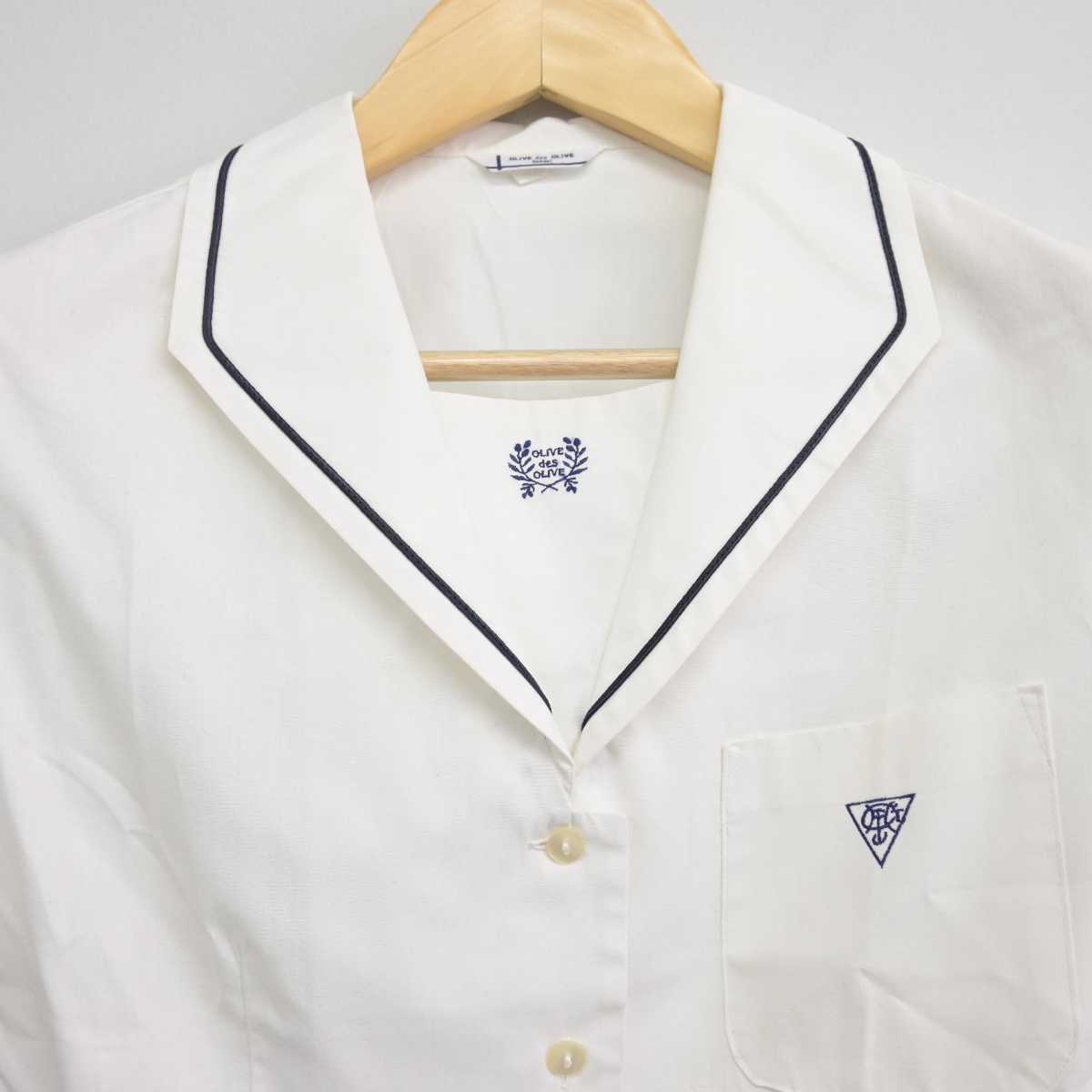 【中古】兵庫県 日ノ本学園高等学校 女子制服 2点 (シャツ) sf047559