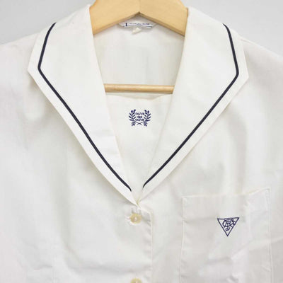 【中古】兵庫県 日ノ本学園高等学校 女子制服 2点 (シャツ) sf047560