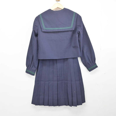 【中古】兵庫県 瓦木中学校 女子制服 4点 (セーラー服・スカート) sf047565