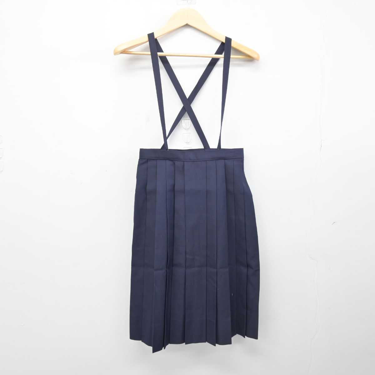 【中古】兵庫県 瓦木中学校 女子制服 4点 (セーラー服・スカート) sf047565