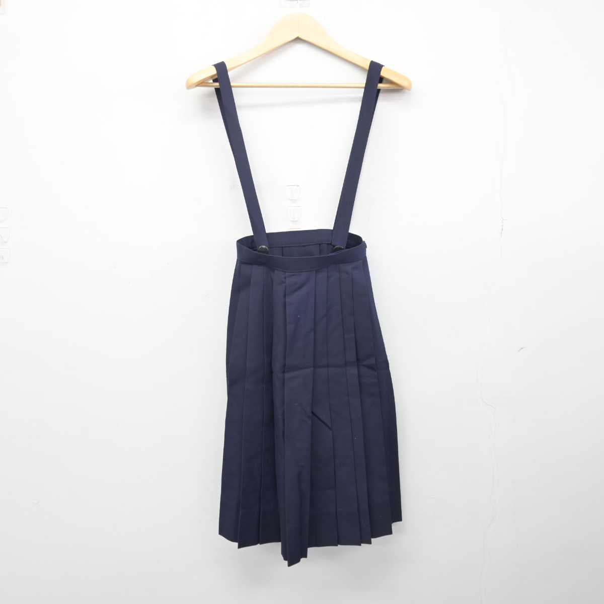 【中古】兵庫県 瓦木中学校 女子制服 3点 (スカート) sf047566