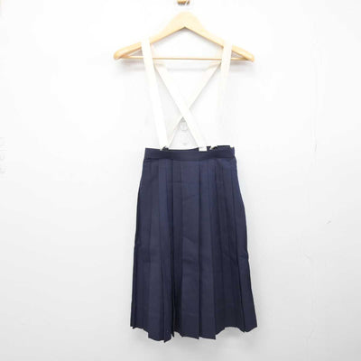 【中古】兵庫県 瓦木中学校 女子制服 3点 (スカート) sf047566