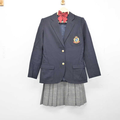 【中古】兵庫県 西宮南高等学校 女子制服 4点 (ブレザー・スカート) sf047567