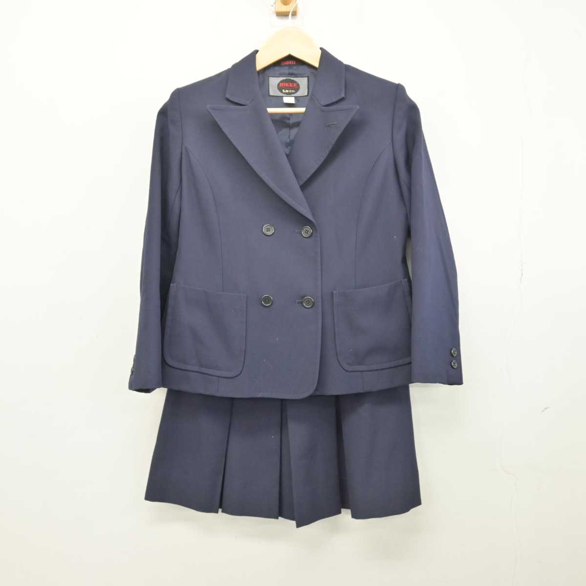 【中古】神奈川県 秦野高等学校 女子制服 3点 (ブレザー・スカート・スカート) sf047571