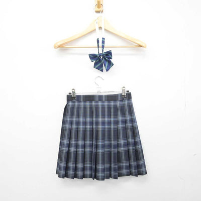 【中古】東京都 松が谷高等学校 女子制服 2点 (スカート) sf047583