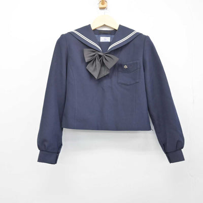 【中古】北海道 北海道千歳高等学校 女子制服 4点 (セーラー服・スカート) sf047587