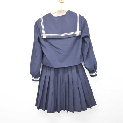 【中古】広島県 尾道北高等学校 女子制服 2点 (セーラー服・スカート) sf047595