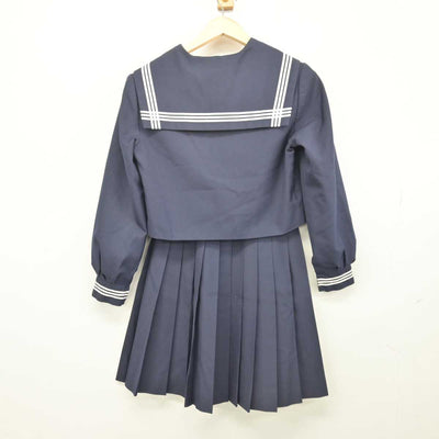 【中古】広島県 尾道北高等学校 女子制服 2点 (セーラー服・スカート) sf047596