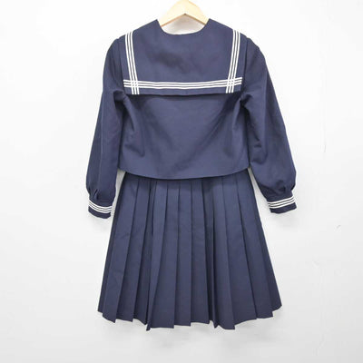 【中古】広島県 尾道北高等学校 女子制服 2点 (セーラー服・スカート) sf047597