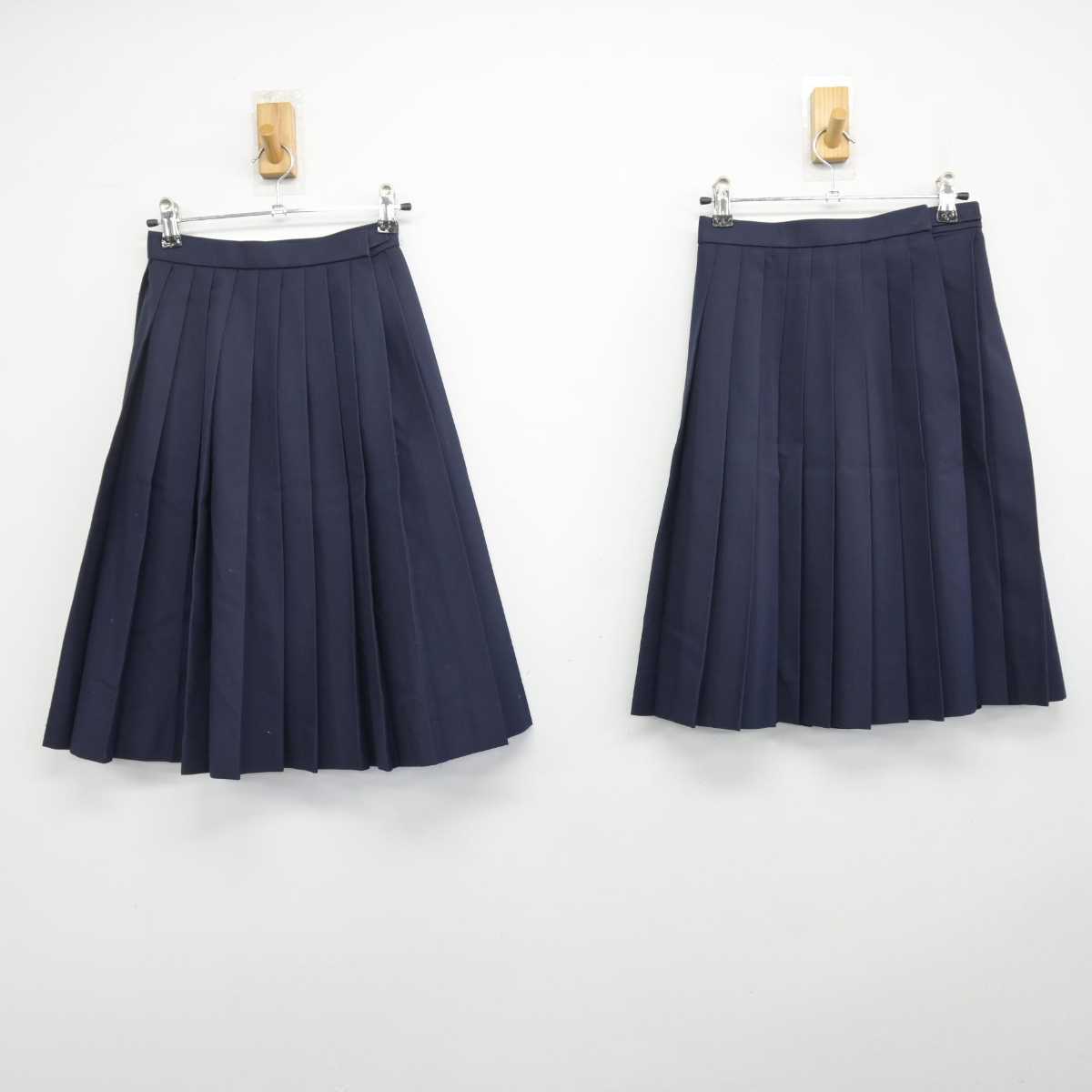 【中古】広島県 尾道北高等学校 女子制服 2点 (スカート) sf047598