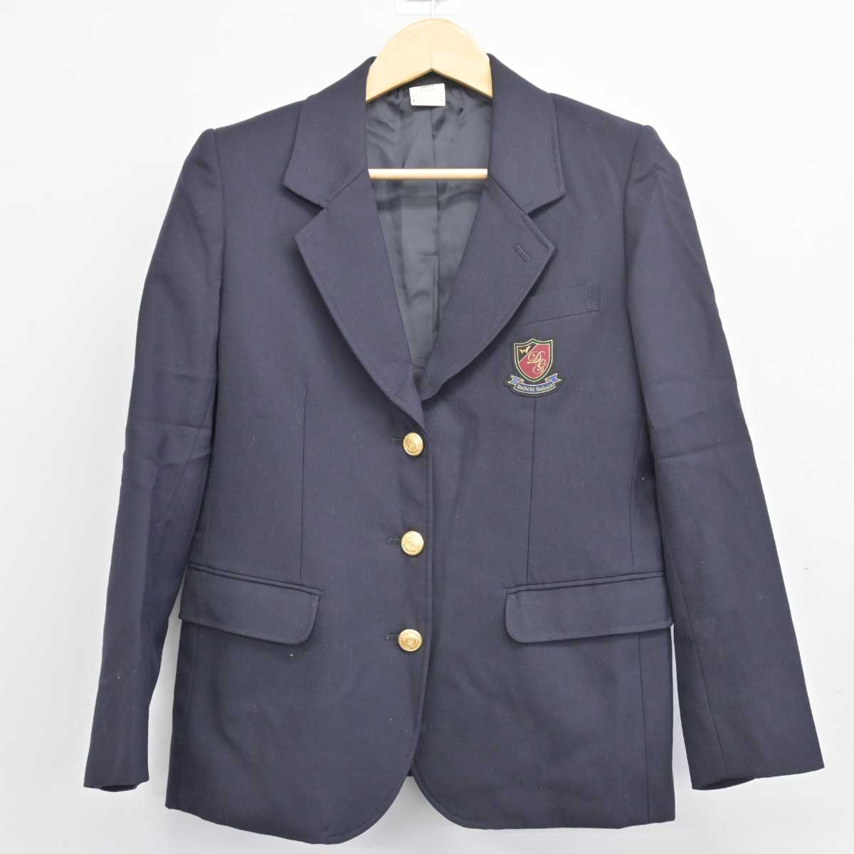 【中古】 第一学院高等学校 女子制服 3点 (ブレザー・スカート) sf047621