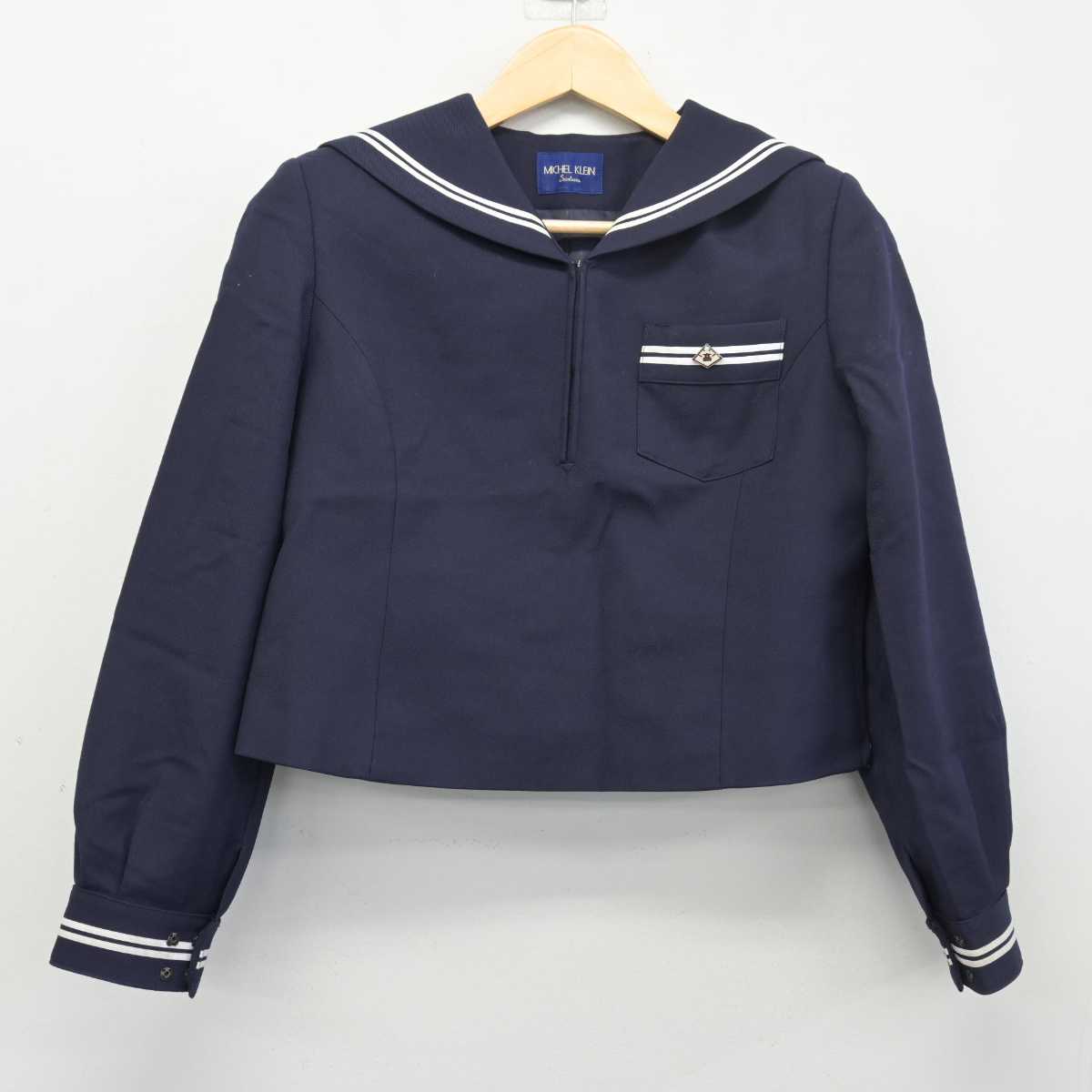 【中古】北海道 札幌東高等学校 女子制服 2点 (セーラー服・スカート) sf047622