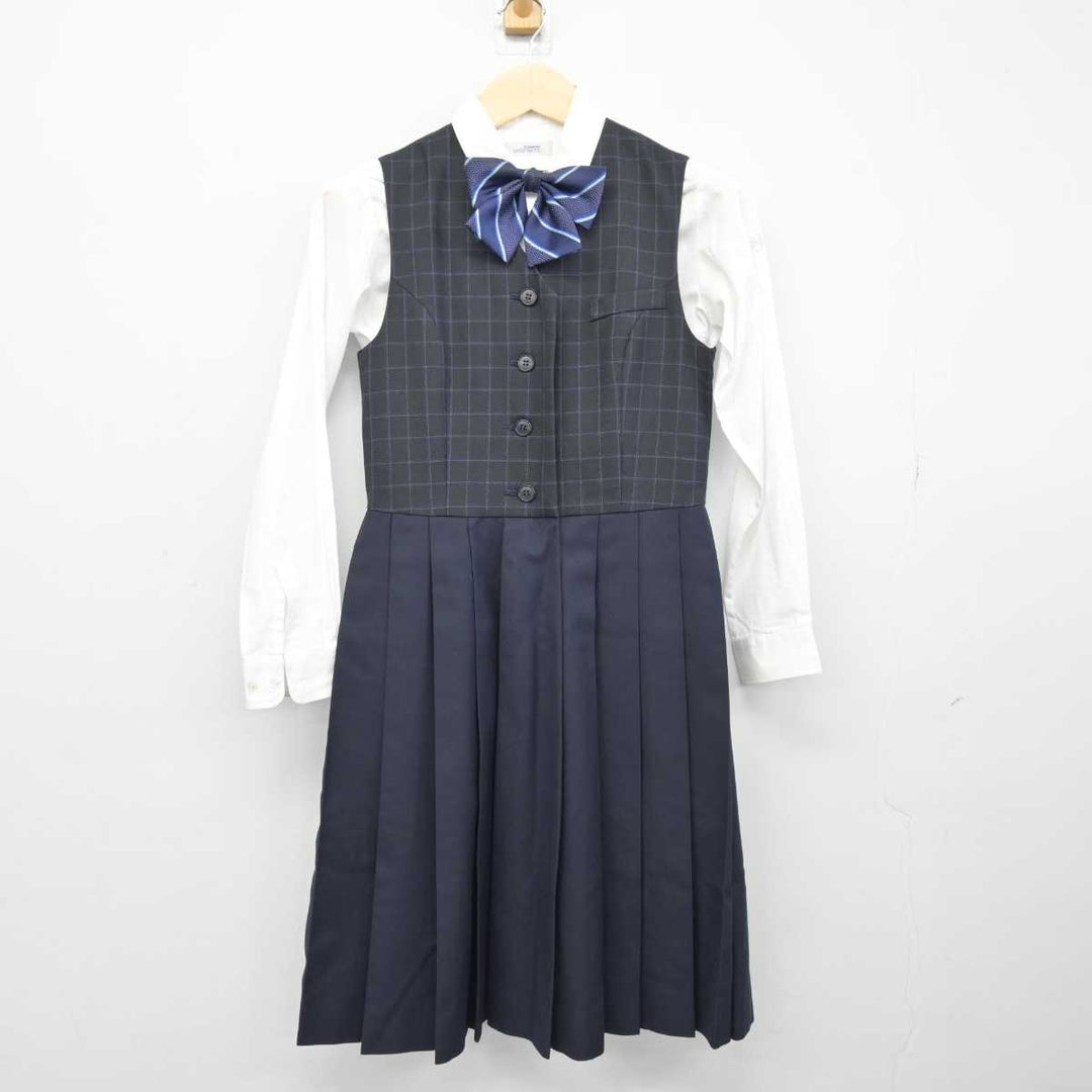 【中古】佐賀県 佐賀女子短期大学付属佐賀女子高等学校 女子制服 4点 (ブレザー・ジャンパースカート・シャツ) sf047635 |  中古制服通販パレイド