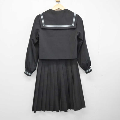 【中古】三重県 久居東中学校/旧制服 女子制服 4点 (セーラー服・スカート・スカート) sf047640