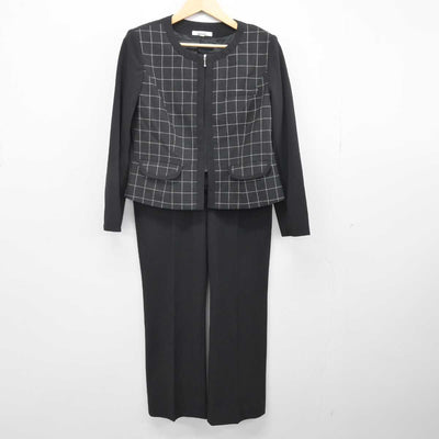 【中古】 事務服 女子制服 2点 (ジャケット・ズボン) sf047649