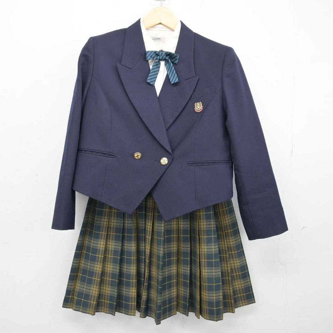 中古】滋賀県 大津商業高等学校 女子制服 4点 (ブレザー・シャツ・スカート) sf047663 | 中古制服通販パレイド