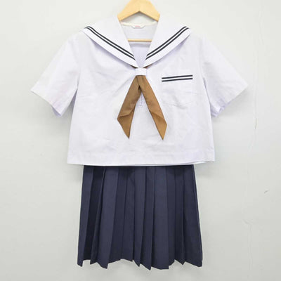 【中古】東京都 関東国際高等学校 女子制服 3点 (セーラー服・スカート) sf047666