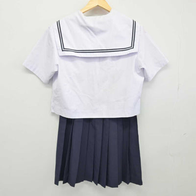 【中古】東京都 関東国際高等学校 女子制服 3点 (セーラー服・スカート) sf047666