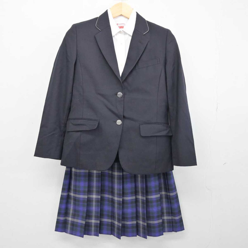 【中古】埼玉県 大宮国際中等教育学校 女子制服 3点 (ブレザー・シャツ・スカート) sf047676 | 中古制服通販パレイド