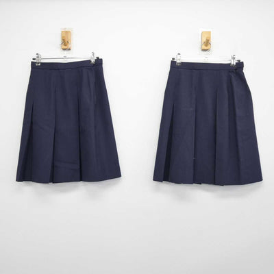 【中古】神奈川県 寺尾中学校 女子制服 3点 (ブレザー・スカート・スカート) sf047695