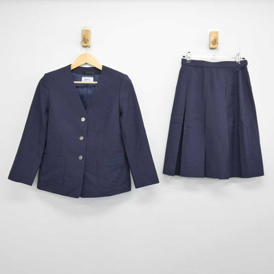 【中古】神奈川県 寺尾中学校 女子制服 2点 (ブレザー・スカート) sf047696