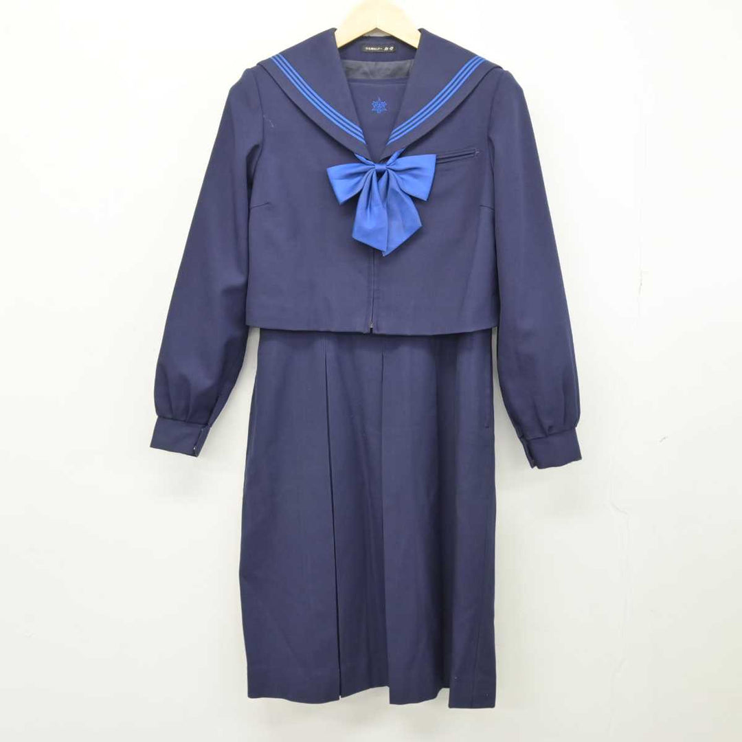 【中古】福岡県 香住丘高等学校 女子制服 3点 (セーラー服・ジャンパースカート) sf047700 | 中古制服通販パレイド