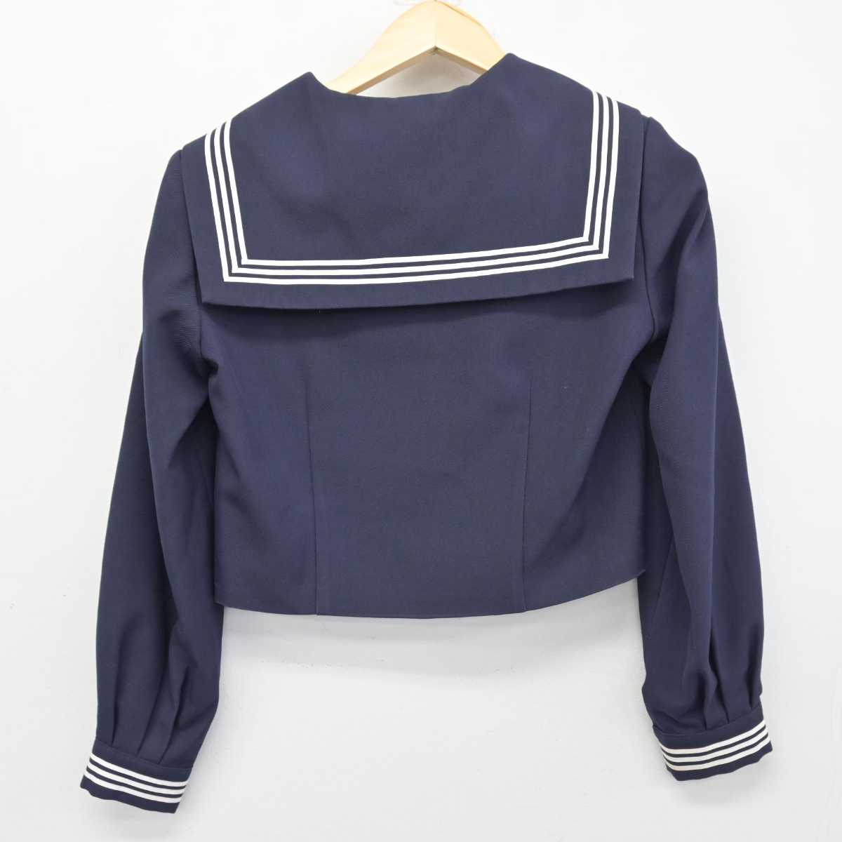 【中古】千葉県 中原中学校 女子制服 2点 (セーラー服・ジャンパースカート) sf047705